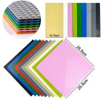 4pcs Placa De Base De Bloques De Construcción Clásica Compatible Con Todas Las Marcas Tamaño 16*32 32*32 Multicolor Gris Negro Verde Para Niños De 6 a 12 Años - details 4