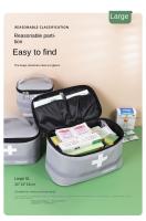 Kit De Primeros Auxilios Portátil Gran Capacidad Organizador De Medicamentos Para Exteriores Y Hogar Bolsa De Rescate Para Niños - details 5