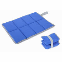1 bolsa de almacenamiento y 1 mosquetón, impermeable, plegable, ideal para acampar al Aire Libre y picnic en el Parque (Azul) - details 0