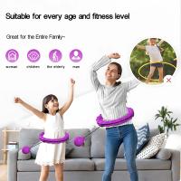 Smart Hoop De Fitness Mejorado Con Ejercicios De Gimnasio a Nivel Profesional Peso Ajustable Fácilmente Secciones Desmontables Para Almacenamiento Conveniente - details 5