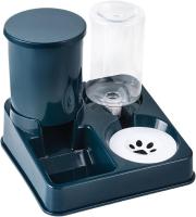 Comedero automático para mascotas, dispensador físico, bebedero automático para gatos, bebedero de acero inoxidable para gatos, dispensador de comida 2 en 1 - details 15
