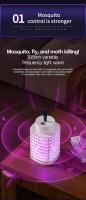 Lámpara Repelente De Mosquitos Mini Asesino De Mosquitos Electrónica Silenciosa Terminator De Mosquitos Para El Hogar - details 2