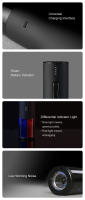 Abrepuertas Automático Electrónico Rojo Para Vino Con Cortador De Aluminio Y Apertura Rápida De Denegadores Herramienta De Extracción De Tacos De Madera - details 4