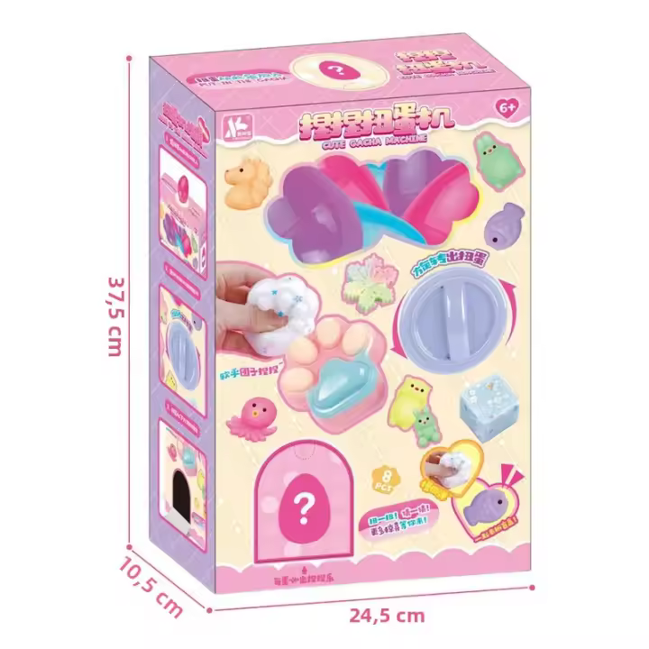 Nueva Figura De Acción Descompresión Para Niños Muñeca De Huevo Mecánica Juguete De Alivio Del Estrés Caja Misteriosa De Regalo De Navidad - 1