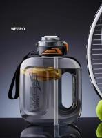 Botella Deportiva De Plástico De Grado Alimenticio a Alta Temperatura Con Doble Diseño De Bebida Gran Capacidad Portátil Para Gimnasio - details 17