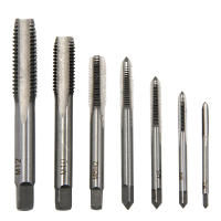 Juego De 7 Herramientas De Tapa Manuales M3-M12 Mango Cuadrado Profundidad Recta Para Taper Y Taper Interno Herramienta De Carpintería Metralla - details 1