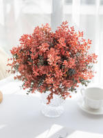 Arbusto Artificial De Eucalipto En Plástico Para Boda Banquete Novia Decoración De Navidad Para El Hogar Y Jardín Outdoor Estilo De Flor De Cerezo - details 14