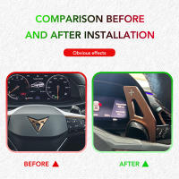 Paddles De Cambio Para Volante De Coche Cupra Ateca Formentor Leon 2021 2022 2023 Accesorios De Estilo Extensión DSG De Aluminio Para Interiores Automotrices - details 4
