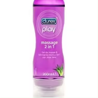 Durex® Play Gel Masaje 2 En 1 Lubricante Aloe Vera 200Ml - 1