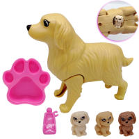 Muñeca De Princesa DIY 30cm Con Perro Grande Y Pequeños Para Juegos De Rol Regalo De Cumpleaños Para Niñas Muñeca De Película Y TV - details 9