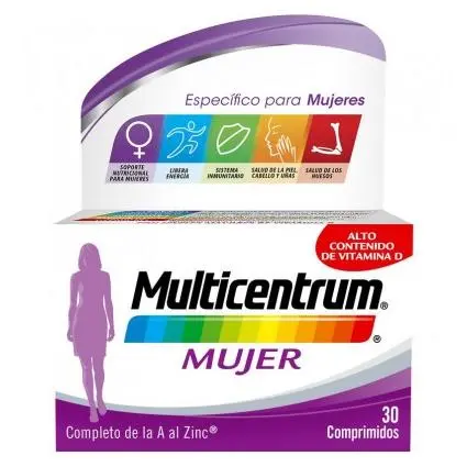 Multicentrum Mujer 30 Comprimidos Multicentrum - 1