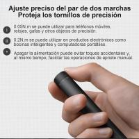 Kit De Destornillador Eléctrico De Precisión Xiaomi Mijia Recargable Con 2 Velocidades Torque 400+ Punta S2 Acero Para DIY En El Hogar - details 7