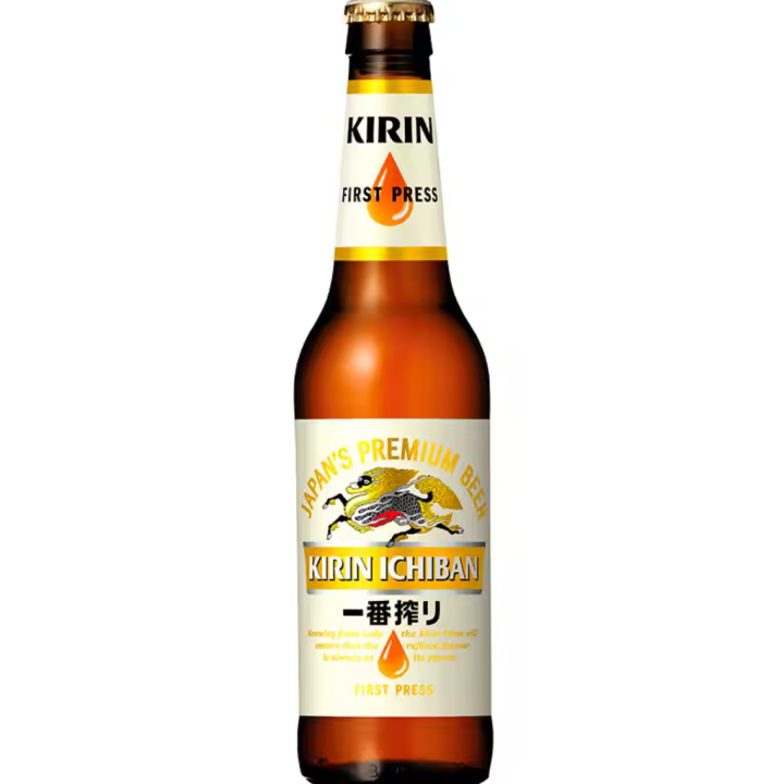 6 uds x Kirin Ichiban 33Cl cerveza Japonesa tipo lager - 1