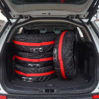 Cubiertas De Rueda Para Coche 4Pcs Bolsas De Almacenamiento De Neumáticos Protección Anti-Polvo Accesorios De Vehículo - details 2
