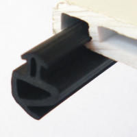 Tira De Sellado De Goma EPDM Para Ventanas Y Puertas De Vidrio 10M PK Impermeable Y Antirruido Tipo Acero Resistente Al Viento - details 0