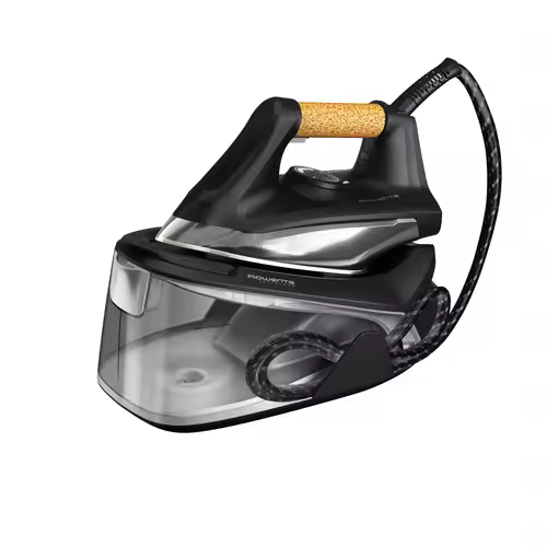 Centro de planchado 2400W 5,9 bar ROWENTA VR7361F0  | Vapor Continuo 110 G/MIN DE SAL, Suela de acero inoxidable, Aluminio, Negro - 1