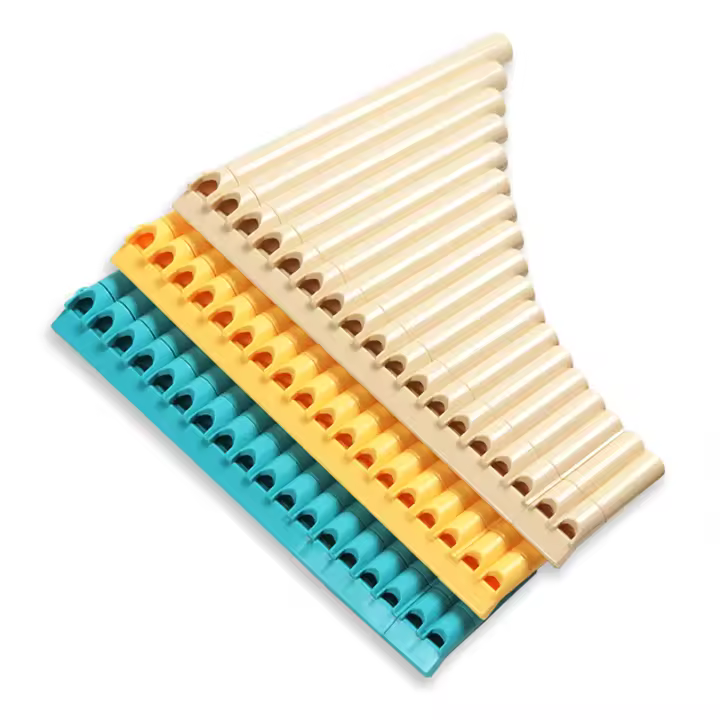 Flute De Pan Con 18 Tubos Instrumento Musical De Clave C Para Principiantes Incluye Bolsa De Transporte Y Manual De Usuario - 1