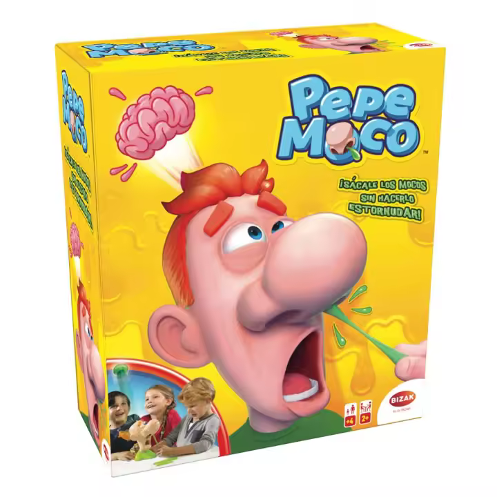 Juego de Mesa Pepe Moco, para jugar en familia (Bizak 64554517) - 1