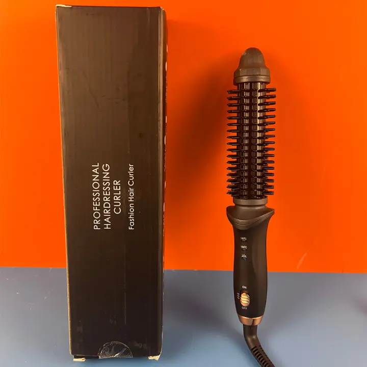 Cepillo De Rizado Con Aire Caliente Profesional Para Peluquería Secado Rápido Cerámica Set De Rulos Y Liso Control De Temperatura - 1