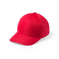 Gorra infantil de 5 paneles para niños y niñas. Con tamaño regulable gracias a su velcro ajustable en la parte trasera. Un complemento o regalo perfecto para dar a los niños en excursiones, campamentos, fiestas de cumpleaños o eventos infantiles. - details 3