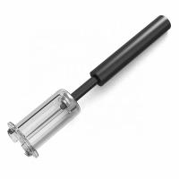 Pulverizador De Vino Con Tapa De Madera Pin Remover Portátil Y Seguro En Acero Inoxidable Herramientas De Barra Accesorios De Cocina Abrebotellas De Presión Aire - details 7
