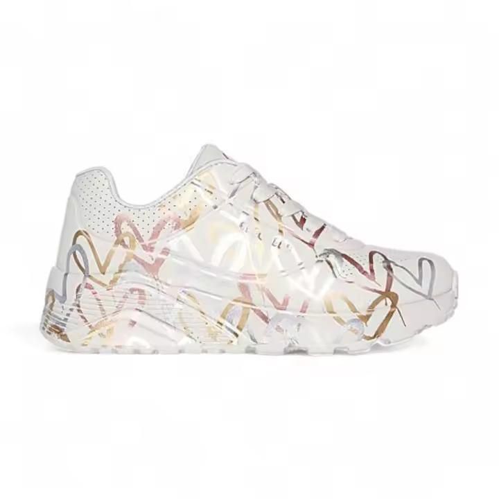 SKECHERS UNO LITE METALLIC LOVE - 1