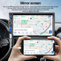 Sistema De Radio Para Coche 7 Pulgadas MP5 Jugador De Medios Con CarPlay Y Android Auto Universal 2DIN Estéreo Multimedia Con Pantalla Táctil - details 5