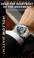 Reloj De Cuarzo Para Hombre BINBOND Lujo Deportivo Militar Casual Con Dial Decorativo Resistente Al Agua De Acero Inoxidable Estilo Business - details 13
