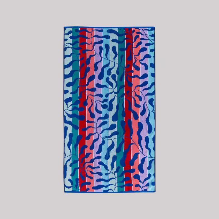 Toalla Playa y Piscina 100% Algodón Verano - Secado Rápido - Medida 90x170cm y varios modelos - Donegal Collections - 1