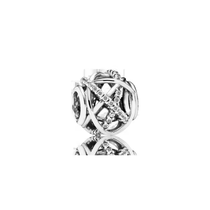 Charm Pandora calado con circonitas. REf 791388CZ PA791388CZ PANDORA Raíz Joyas Pandora inicio Charm Pandora Mujer Pandora Original - 1