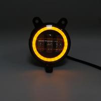 Par De Luces De Niebla Redondas LED De 3.5 Pulgadas Con Halo Amarillo Y Blanco Para Lada Priora Y Automóviles De Rusia Gazelle - details 5