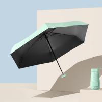 Paraguas Mini Conveniente Portátil Protección Solar Y De Lluvia 99% Tamaño Único Material De Tela De Nylon 190T Plegable Cinco Vezes - details 15