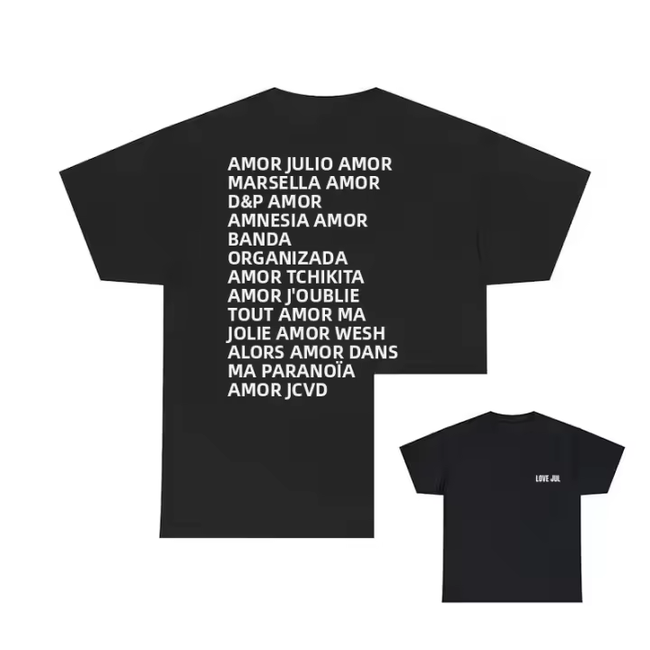 Camiseta De Algodón Para Hombre Y Mujer Camiseta De Manga Corta Estilo Callejero Casual Oversized Moda Prenda Suelta Para Todas Las Estaciones - 1