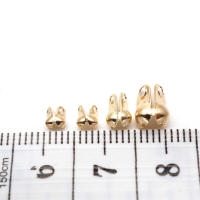 200pcs Encapsuladores De Cadena De Bolas De Plata Y Oro Pintados 1.5mm 2mm 2.4mm 3.2mm Para Joyería Enlaces Y Cierre De Encuentros - details 2