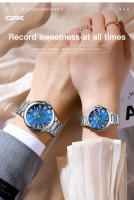 Reloj De Pareja Elegante OPK 6039 Movimiento De Cuarzo De Alta Calidad Material De Acero Inoxidable Resistente Al Agua Con Lujo Dial Romano - details 2