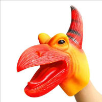 Muñeco De Peluche Dinosaurio T-Rex Juguete Interactivo Para Perros Y Gatos Cabeza De Dinosaurio Suave Modelo De Pterosaurio Jurásico Tiburón Leopardo León Venta Individual - details 9