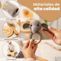 Soulcare - Littlelove - Regalos Bebes Recién Nacidos - Neceser Bebe Recién Nacido - Canastilla Bebe Recién Nacido (Conejo) - details 2