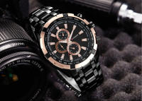 Reloj De Pulsera De Acero Inoxidable CURREN 8023 Para Hombre Resistente Al Agua Y Shock Con Display Numeral Luminoso Y Clavija De Muñeca Estilo Militar Deportivo - details 11