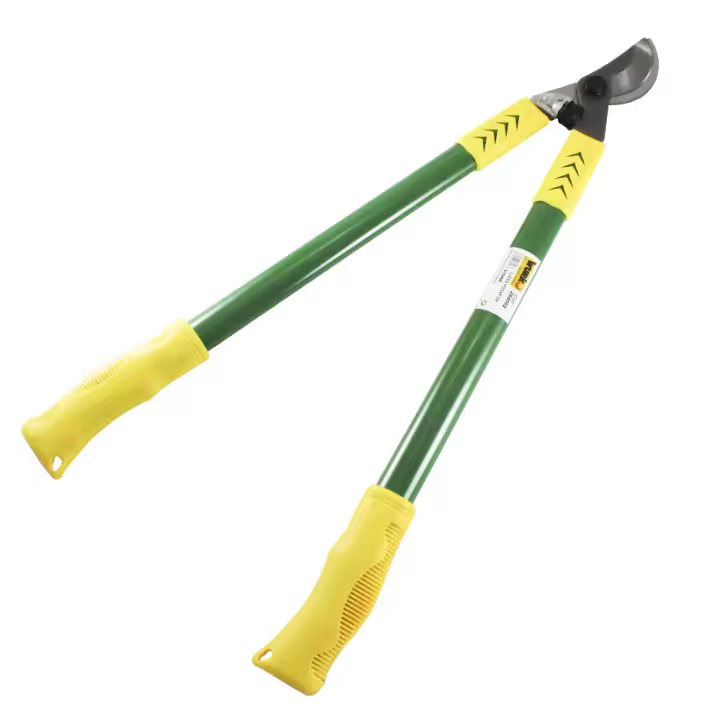 Tijera de Podar Wurko 2 Manos Tubo Acero 62 Cm Verde y Amarillo - 1