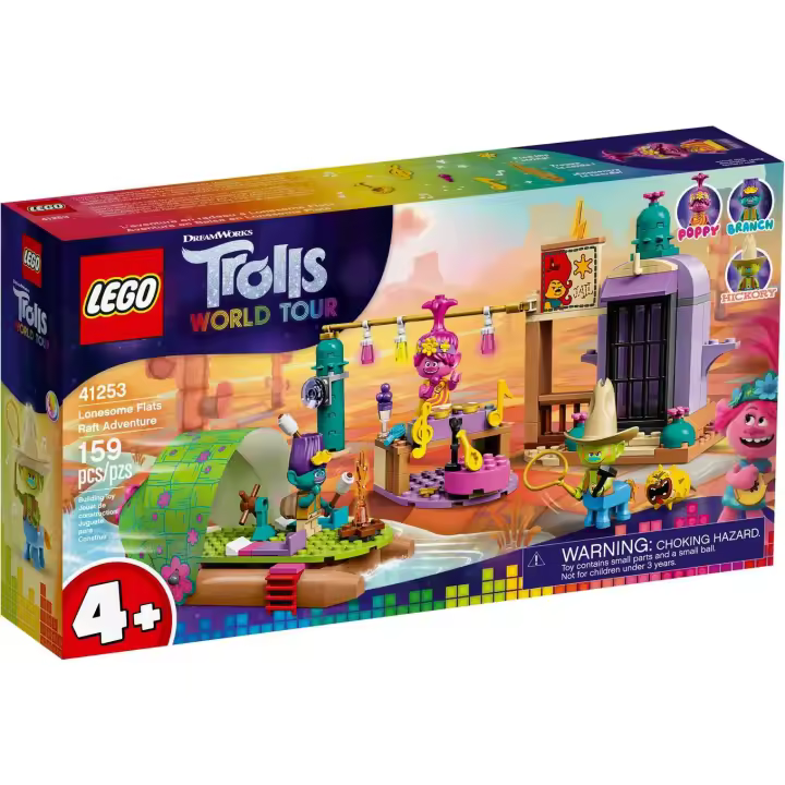 LEGO TROLLS 41253: Aventura en Balsa en Lonesome Flats - 1