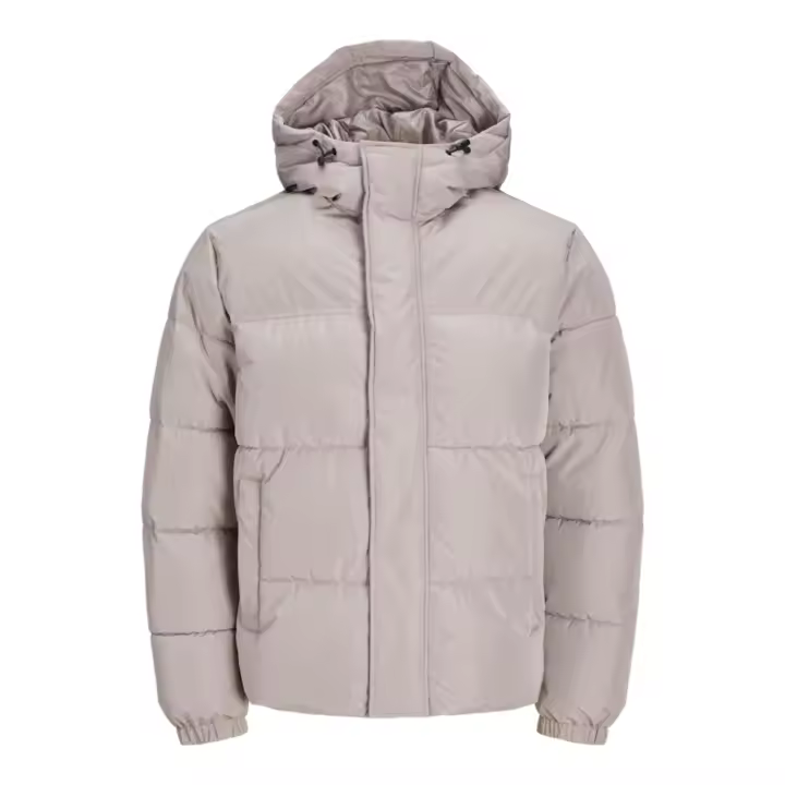 JACK&JONES 12256974 JJEBRADLEY PUFFER HOOD SN Hombre Anorak Chaqueta Cazadora Parka Abrigo 29553 - 1