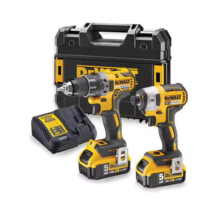 DeWALT DCK268P2T-QW power screwdriver/impact driver Black Yellow - 1