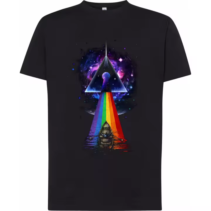 Camiseta Pink Floyd  - | Algodón | Manga Corta y Manga Larga - Tejido tubular, sin costuras laterales. - Punto liso - 1