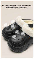 Zapatillas De Algodón Para Mujer Invierno Antideslizante Para Uso Doméstico Y Externo Con Suela Exterior Antideslizante - details 7