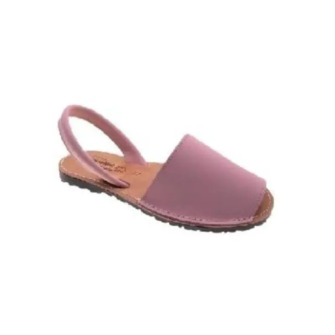 Sandalias Mujer Modelo 550 Piel Rosa Ibicenca Tallas 35-46 Planta Confortable Sin Forrar y Piso de Goma Muy Cómoda y Flexible Moda y Actualidad Ideal para el Verano Zapatos de Mujer - 1