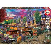 Educa - Puzzle de 6000 Piezas  Ciclismo en Ámsterdam. Medidas: 156 x 107 cm. + 14 años Educa 20330 - details 0