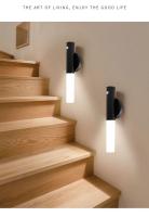 Luz De Noche Con Sensor De Movimiento Luz Magnética De Pared Recargable Por USB LED Para Pasillos Y Escaleras Regalo De Navidad - details 10