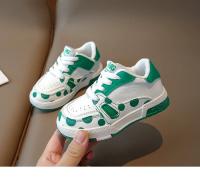 Zapatos Casuales Para Niños Y Niñas En PU Cuero Rojos Con Patrón De Puntos Cómodos Y Transpirables Zapatos De Camina Para Estudiantes Tallas Menores Verificación De Talla Sugerida - details 9