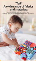 Libro De Tela Para Bebé Con 4 Páginas Edad 0-3 Años Juguete Educativo Temprano Estilo Versátil 7 Opciones Divertido Para Niños Y Niñas - details 4