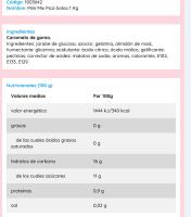 VIDAL Mini Mix Pica bolsa de 1Kg aprox 400 uds Mix de golosinas mini con cobertura de azúcar y diferentes formas sabor a Fresa, pera, piña, plátano, naranja y frambuesa. tamaño mini sin gluten  sin grasa sabor original Vidal garantizado - details 5